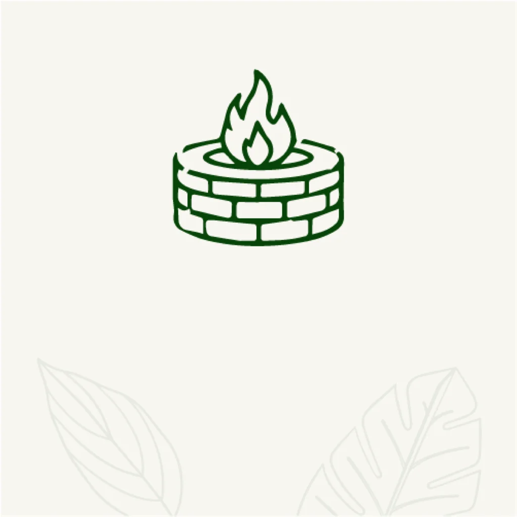 Fire pit icon