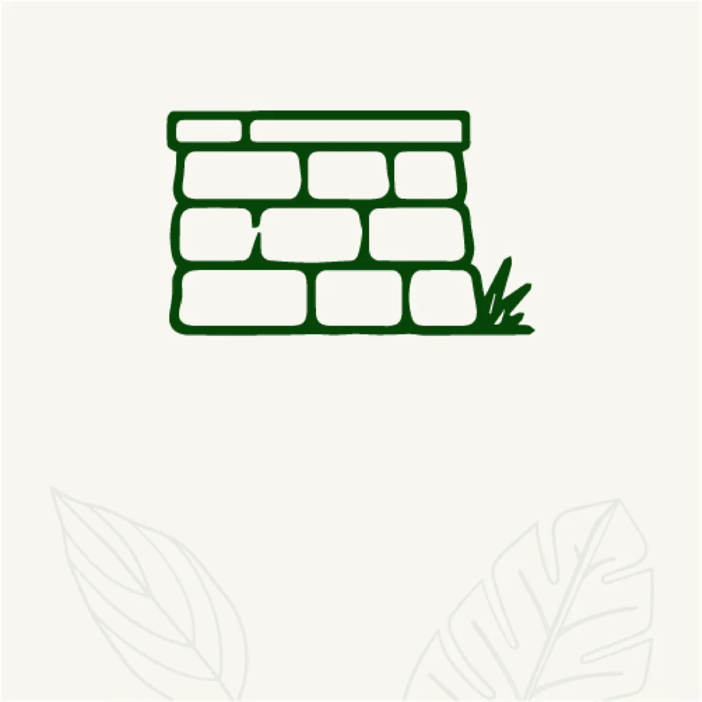 Retaining wall icon